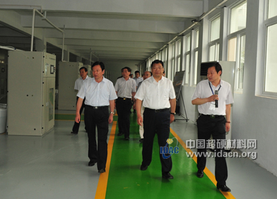 河南省副省長張廣智蒞臨柘城惠豐參觀指導(dǎo)工作