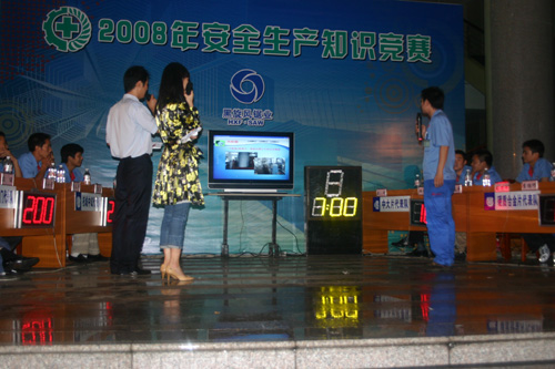 黑旋風(fēng)鋸業(yè)公司舉辦2008年安全知識競賽活動