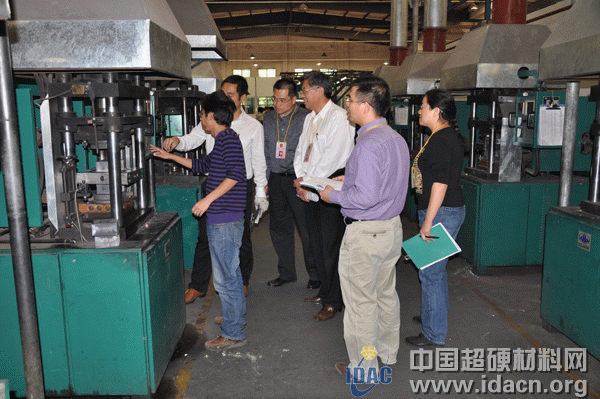 金剛石鋸切鉆進工具制造技術(shù)工人職業(yè)資格考核鑒定在廣東奔朗舉行
