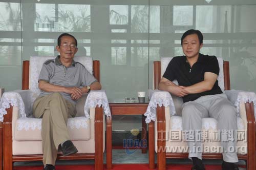 王光祖教授一行柘城走訪系列報(bào)道——走進(jìn)惠豐金剛石有限公司