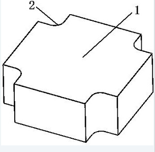 一種用于加工軸承的整體燒結(jié)PCBN刀片