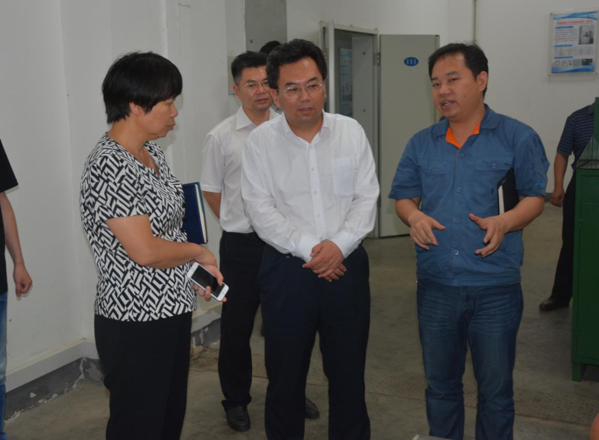 河南省科技廳副廳長(zhǎng)馬剛一行到三磨所進(jìn)行調(diào)研
