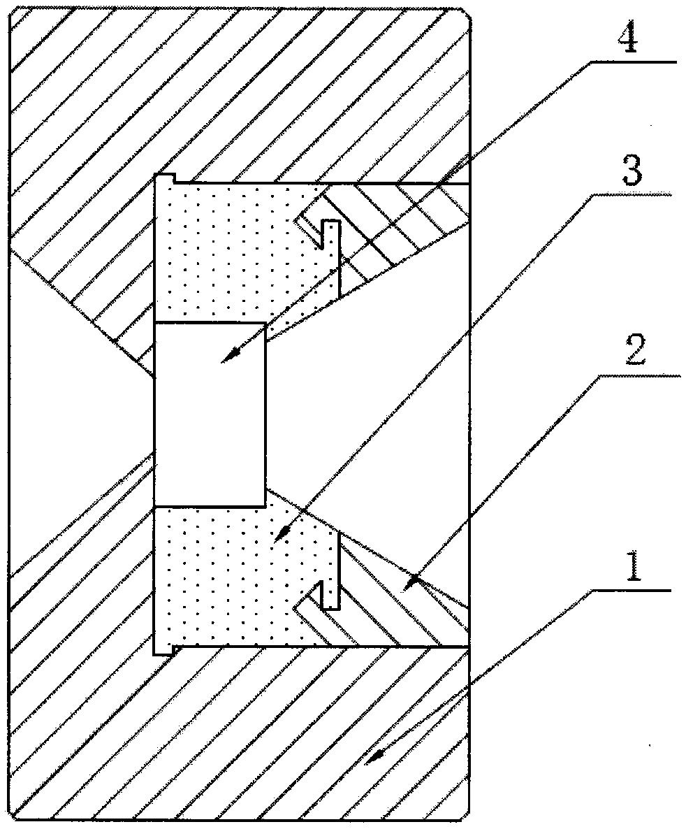一種黃銅絲用金剛石模具