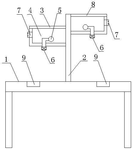 金剛石微粉分級用多功能工作臺