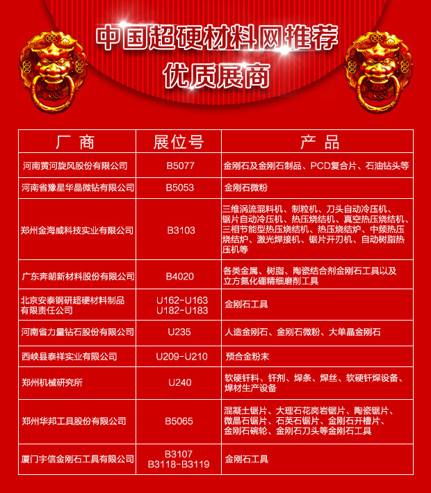 收藏貼！廈門石材展展商名錄與展位圖都在這