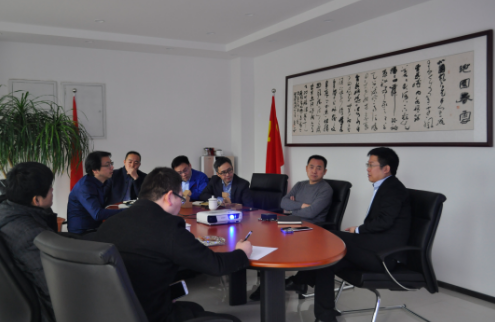 中科院王斌博士一行到華晶公司交流指導(dǎo)