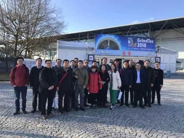 超協(xié)組織行業(yè)同仁參觀GRINDTEC展會精彩紛呈