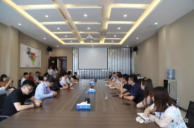 鄭州市知識產(chǎn)權協(xié)會一行到鄭州市新材料產(chǎn)業(yè)園區(qū)調(diào)研超硬材料產(chǎn)業(yè)