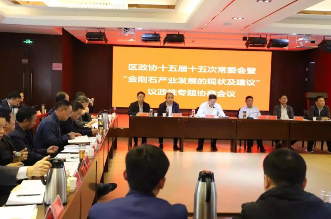 亳州譙城區(qū)政協(xié)為金剛石產(chǎn)業(yè)建諍言出實招