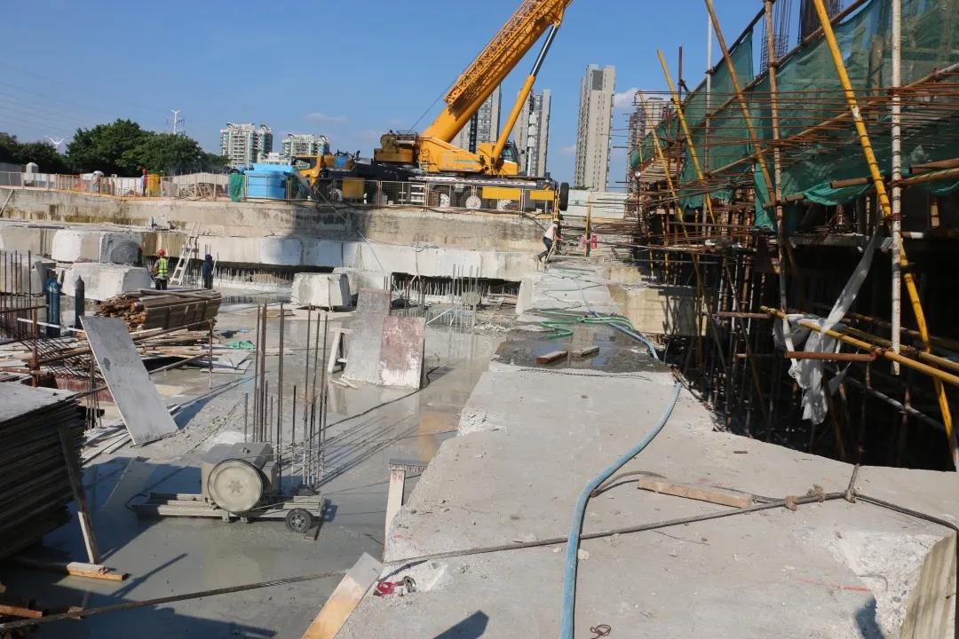 “奔朗超級(jí)切割王”助力陳村地標(biāo)性建筑建設(shè)