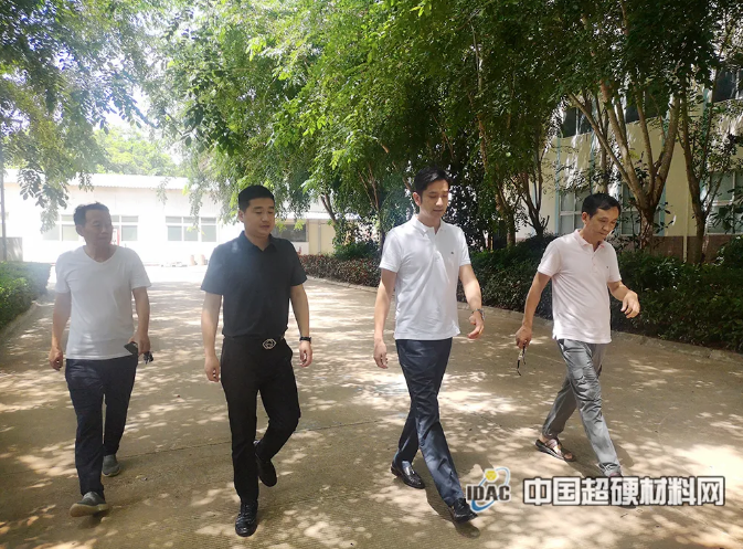 中國超硬材料網(wǎng)一行調研康泰公司