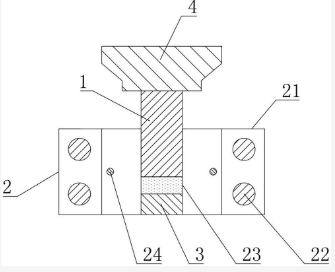 一種PCBN毛坯成型模具 