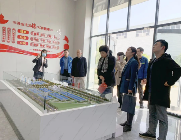 鄭州大學吳養(yǎng)潔院士團隊一行到華晶公司考察調研