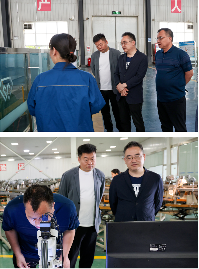 河南省人民政府駐廣州辦事處領(lǐng)導(dǎo)到鄭州華晶公司考察 共商大灣區(qū)培育鉆石產(chǎn)業(yè)合作新機(jī)遇